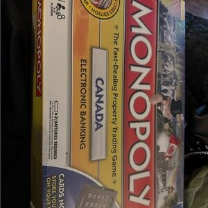 Brand new sealed monopoly Canadian cities edition